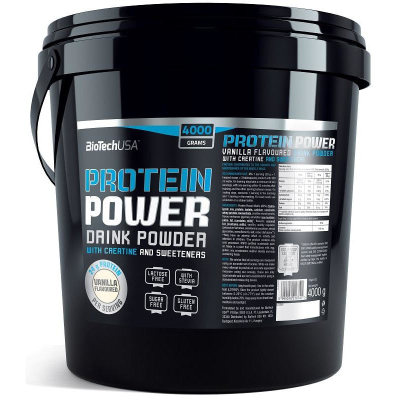 BioTechUSA Protein Power - IVitamins Shop