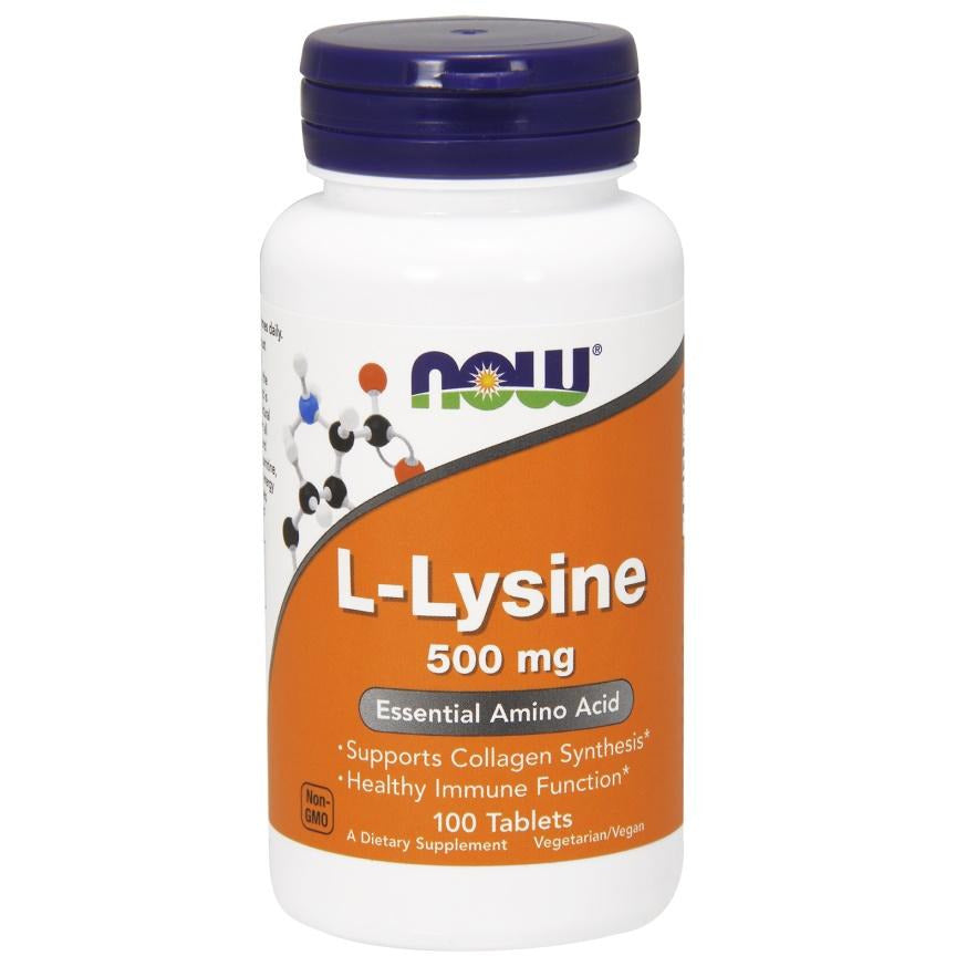 NOW Foods L-Lysine, 1000mg - IVitamins Shop