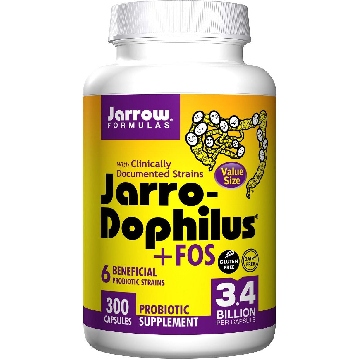 Jarrow Formulas Jarro-Dophilus + FOS - IVitamins Shop