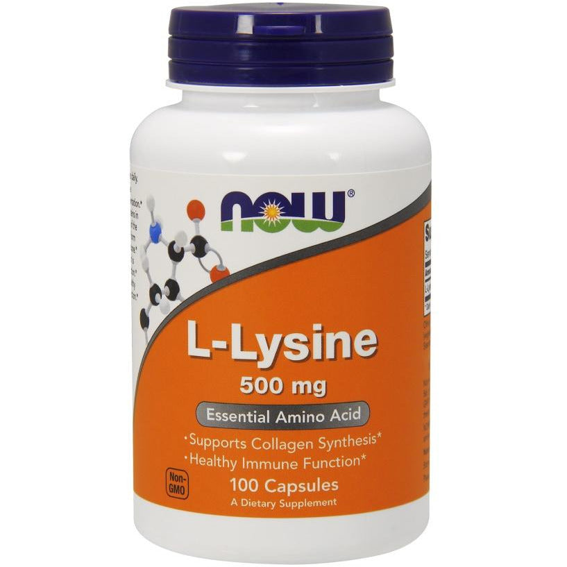 NOW Foods L-Lysine, 1000mg - IVitamins Shop