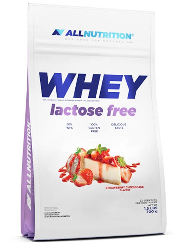 Allnutrition Whey Lactose Free - Strawberry Cheesecake