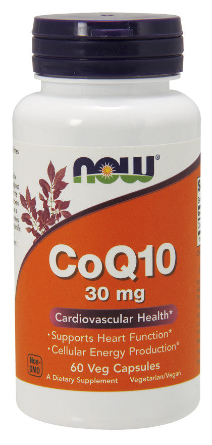 NOW Foods CoQ10, 30mg