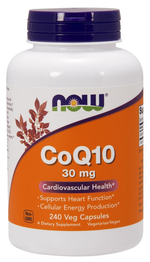 NOW Foods CoQ10, 30mg
