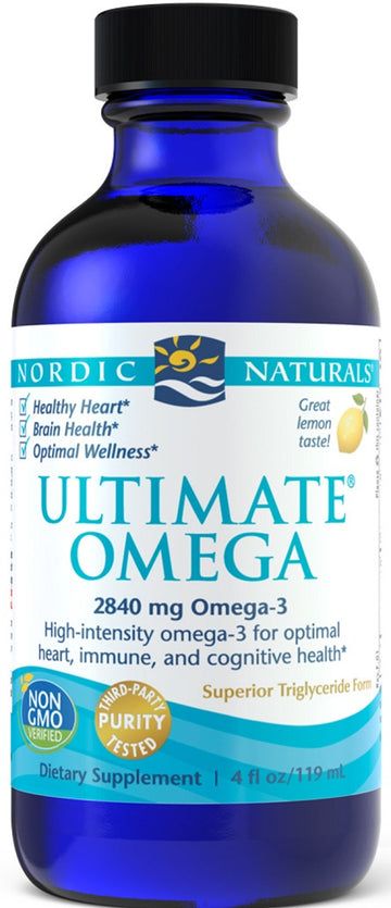 Nordic Naturals Ultimate Omega, 2840mg Lemon
