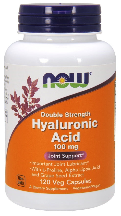 NOW Foods Hyaluronic Acid, 100mg Double Strength