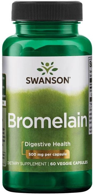 Swanson Bromelain, 500mg