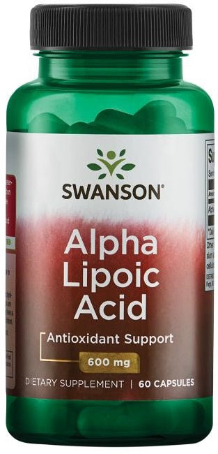 Swanson Alpha Lipoic Acid, 600mg