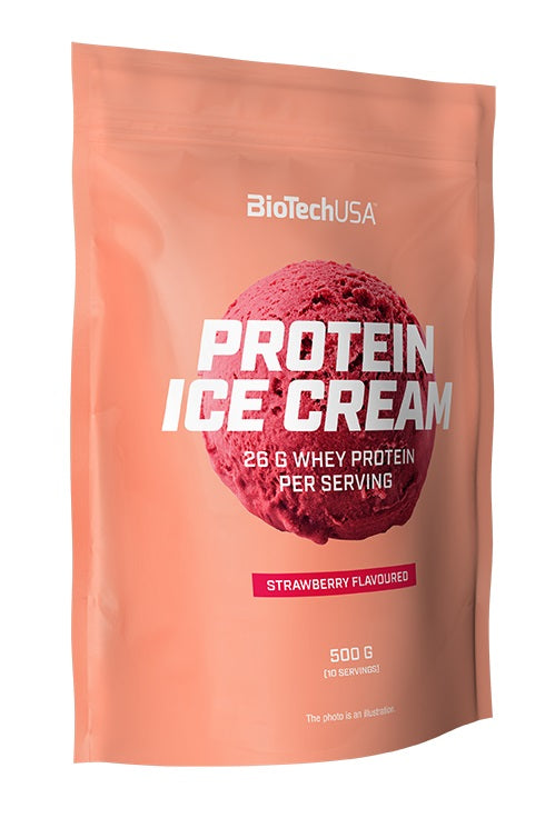 BioTechUSA Protein Ice Cream - Strawberry