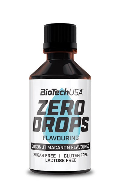 BioTechUSA Zero Drops - Coconut Macaron