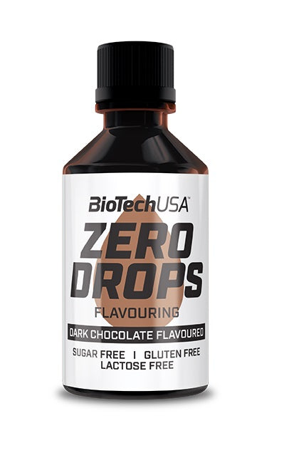 BioTechUSA Zero Drops - Dark Chocolate