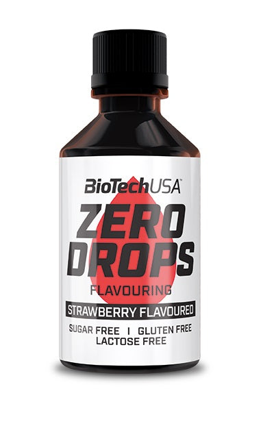 BioTechUSA Zero Drops - Strawberry