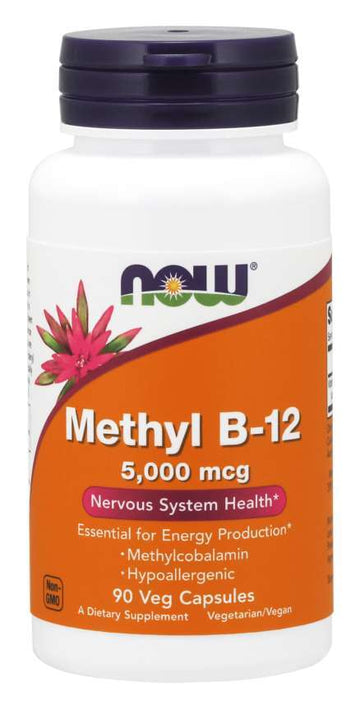 NOW Foods Methyl B-12, 5000mcg