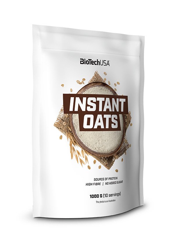 BioTechUSA Instant Oats - Unflavoured