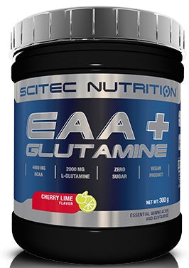 SciTec EAA + Glutamine - Cherry Lime