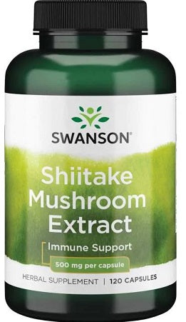 Swanson Shiitake Mushroom Extract, 500mg