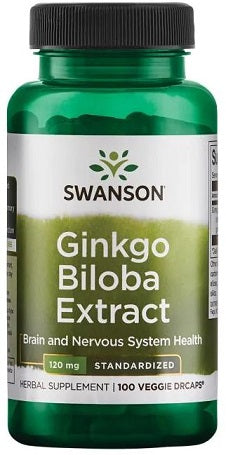 Swanson Ginkgo Biloba Extract, 120mg