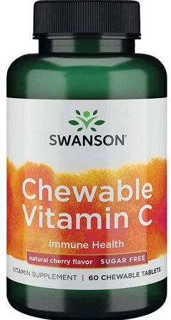 Swanson Chewable Vitamin C, Natural Cherry Flavour