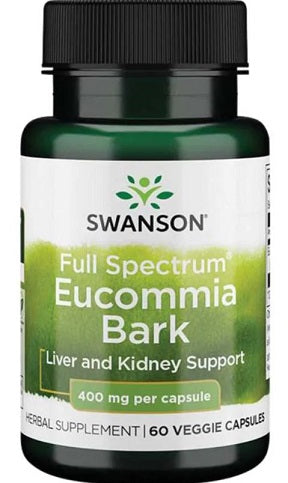 Swanson Full Spectrum Eucommia Bark, 400mg