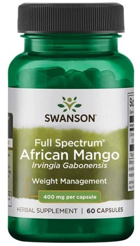 Swanson Full Spectrum African Mango (Irvingia Gabonensis), 400mg