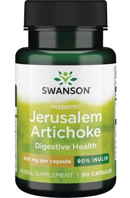 Swanson Prebiotic Jerusalem Artichoke, 400mg