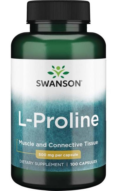 Swanson L-Proline, 500mg