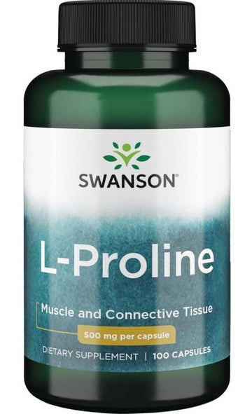 Swanson L-Proline, 500mg