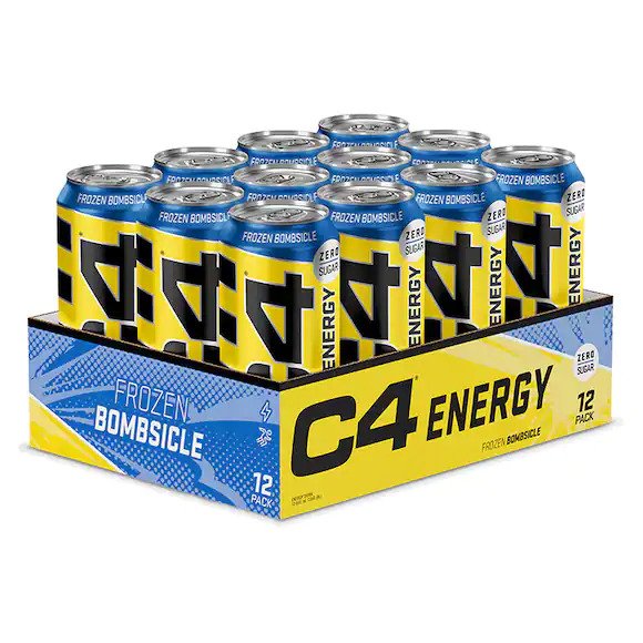 Cellucor C4 Explosive Energy Drink - Frozen Bombsicle