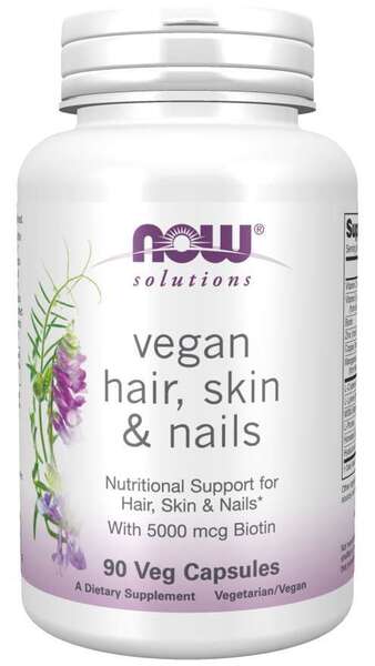 NOW Foods Vegan Hair, Skin & Nails