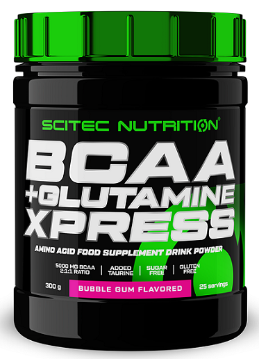 SciTec BCAA + Glutamine XPress - Bubble Gum