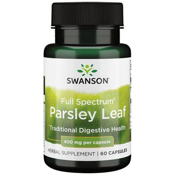 Swanson Full Spectrum Parsley Leaf, 400mg