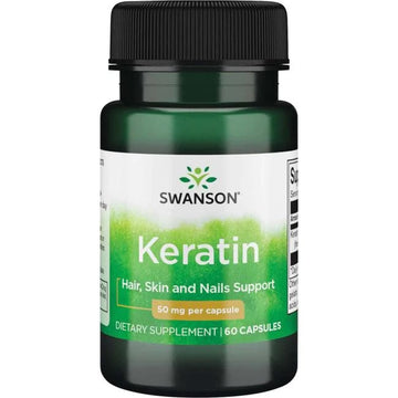 Swanson Keratin, 50mg