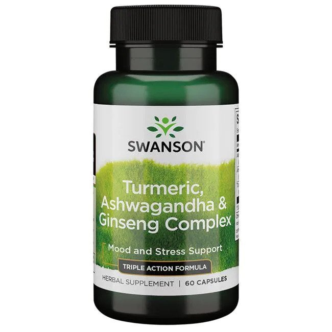 Swanson Turmeric - Ashwagandha & Ginseng Complex