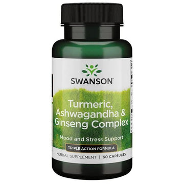 Swanson Turmeric - Ashwagandha & Ginseng Complex