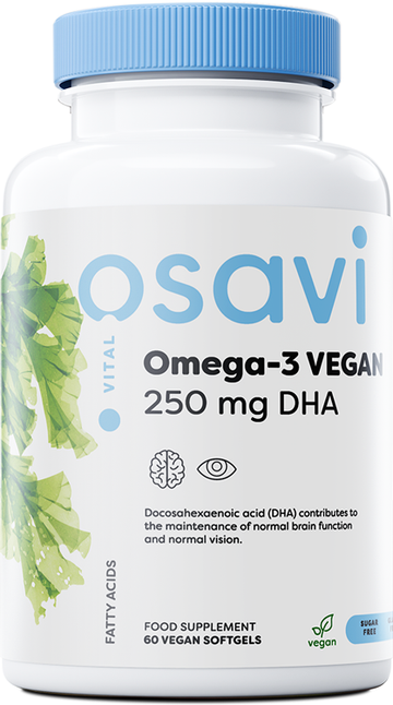 Osavi Omega-3 Vegan, 250mg DHA