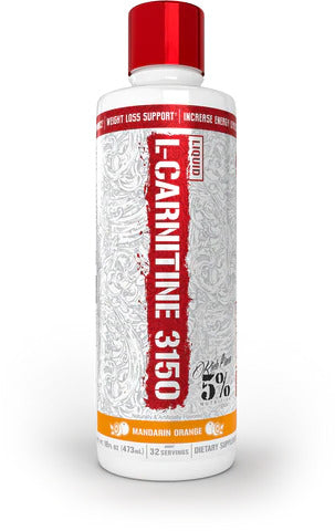 5% Nutrition Liquid L-Carnitine 3150 - Legendary Series - Mandarin Orange