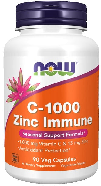 NOW Foods C-1000 Zinc Immune