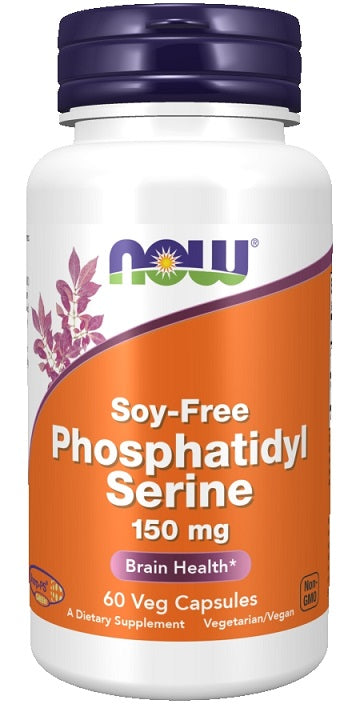 NOW Foods Phosphatidyl Serine, 150mg Soy Free