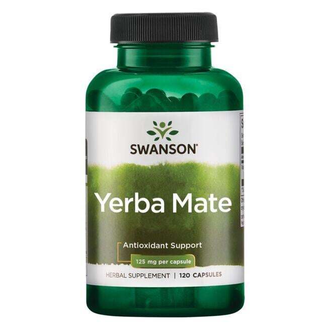 Swanson Yerba Mate, 125mg