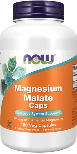 NOW Foods Magnesium Malate Caps