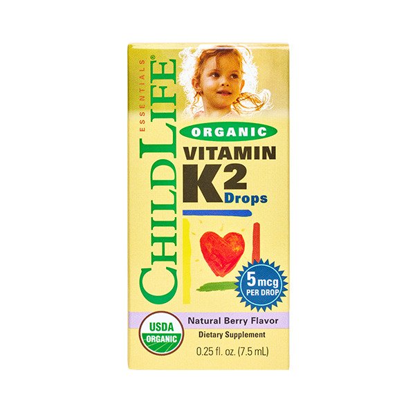 Child Life Vitamin K2 Drops, Natural Berry