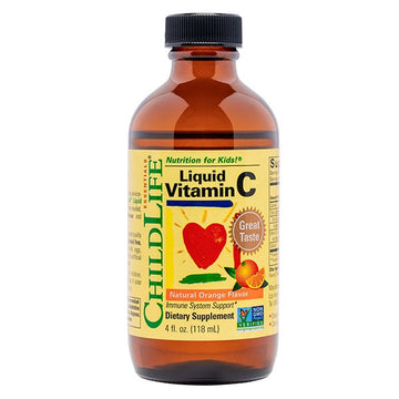 Child Life Liquid Vitamin C, Natural Orange
