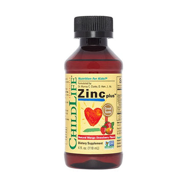 Child Life Zinc Plus, Natural Mango Strawberry
