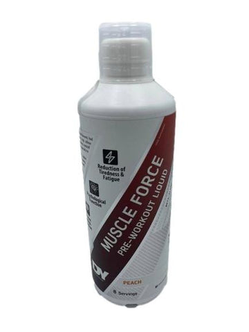 Dorian Yates Muscle Force Liquid Pre-Workout - Peach