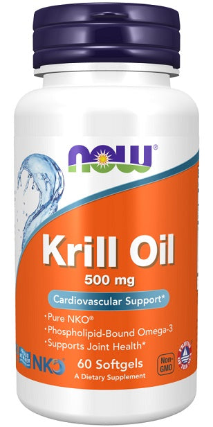 NOW Foods Krill Oil, 500mg