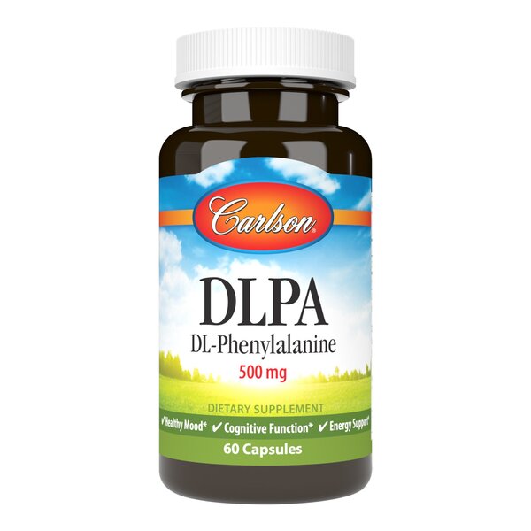 Carlson Labs DLPA, 500mg