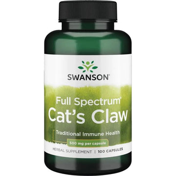 Swanson Cat's Claw, 500mg