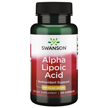 Swanson Alpha Lipoic Acid, 100mg