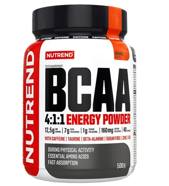 Nutrend BCAA 4:1:1 Energy Powder - Orange