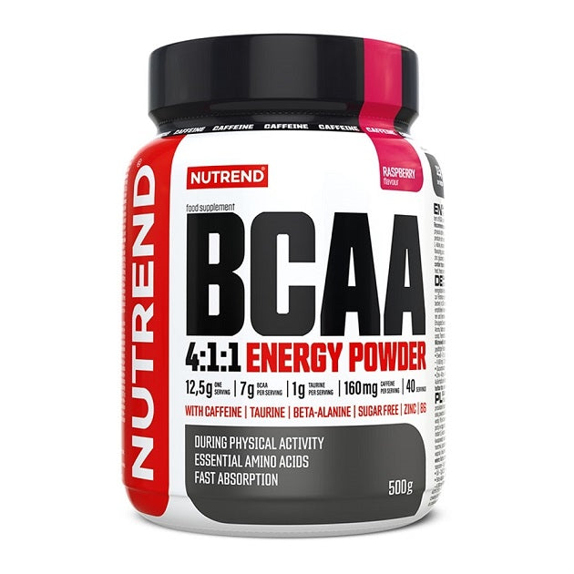 Nutrend BCAA 4:1:1 Energy Powder - Raspberry