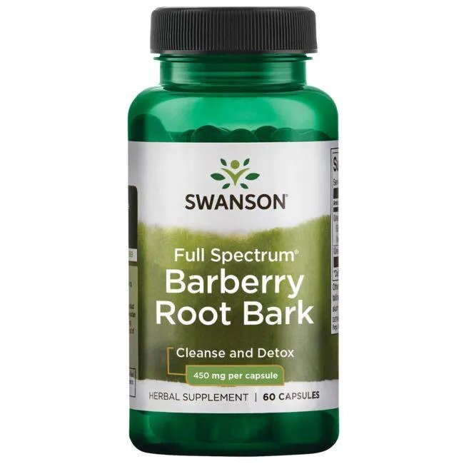 Swanson Full Spectrum Barberry Root Bark, 450mg